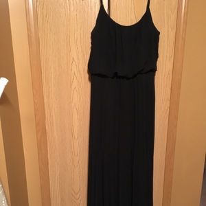 Maxi black dress